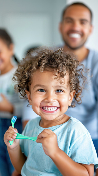 Happy child smile
